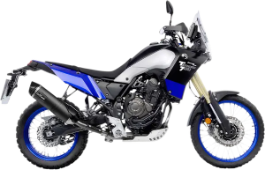 Tobă de eșapament LeoVince LV One Evo Black Edition Slip-On pentru Yamaha Ténéré, 2, nordicamoto.ro
