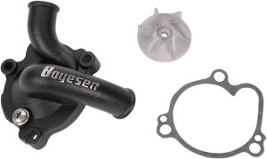 Supercooler Water Pump Cover And Impeller Kit Black