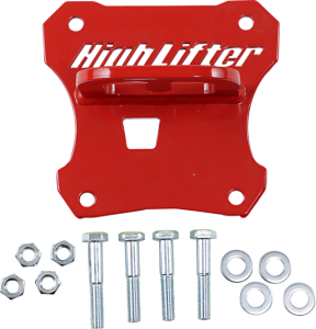 Tow Hook Red, Powder-coated, 1, nordicamoto.ro