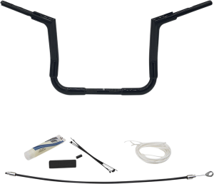 1-1/2(r) Ez Install Flat Top Handlebar Kit Black, 1, nordicamoto.ro