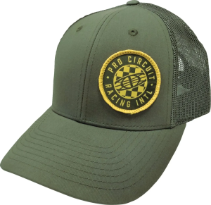 Pro Circuit Checked Global Hat Green 