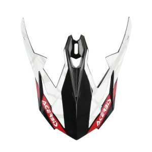 Cozoroc Casca Acerbis X-track 22-06 Negru/Alb, 6, nordicamoto.ro