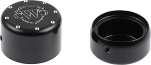 Axle Cover Rear Black