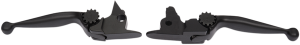 Journey Adjustable Lever Set For Harley Models Black