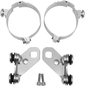 Custom Lower Deflector Mount Kit Silver