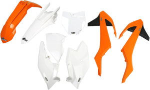 Full Body Replacement Plastic Kit Black, Orange, White