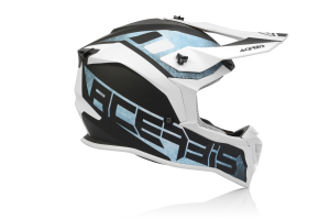 Casca Acerbis Linear White/Light Blue