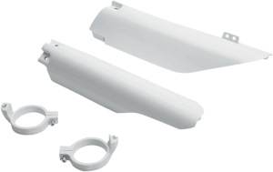 Suzuki Fork Tube Protectors White