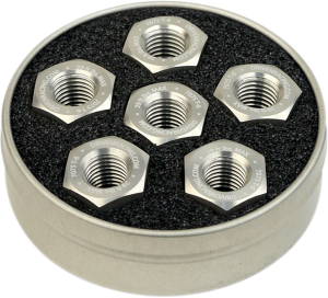 Sprocket Nuts Silver, 1, nordicamoto.ro