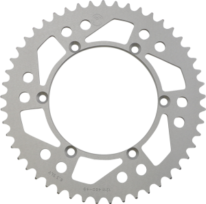 MOOSE RACING Rear Aluminum Sprocket Silver, 4, nordicamoto.ro