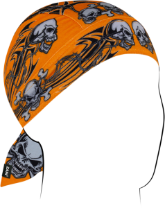 Bandana Zan Headgear SportFlex Flydanna Tribal Skull