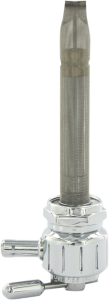 Power-flo Fuel Valve Chrome, 1, nordicamoto.ro