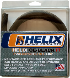 Black Efi Fuel Line Black