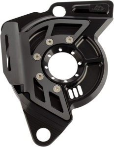 Sprocket Cover Black, Gold