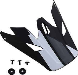 Visor Rise Evac Bk/wt/gy Black, Gray, White