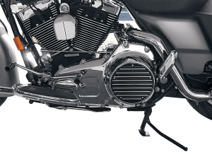 Derby Cover Black, Gloss, Powder-coated, 2, nordicamoto.ro