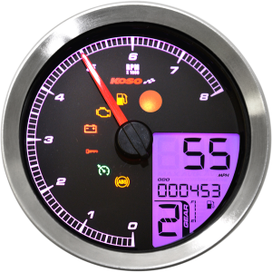 Hd-04 Speedometer/tachometer Black, 2, nordicamoto.ro