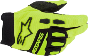 Manusi Copii Alpinestars Full Bore Fluorescent Yellow/Black