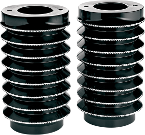 Aluminum Fork Boot Covers Black, Silver