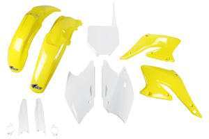 Full Body Replacement Plastic Kit White, Yellow