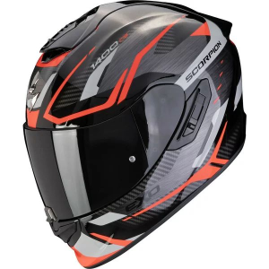 Casca integrala SCORPION EXO-1400 EVO II AIR ACCORD Negru mat/Roz M, 2, nordicamoto.ro