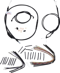 Jail Bar Cable Kit Black, 1, nordicamoto.ro