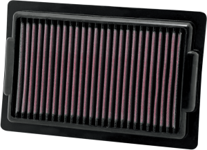 High-flow Air Filter Black, Red