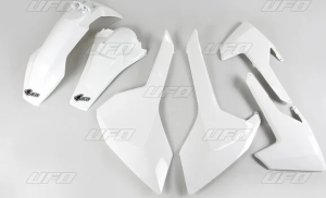 Set complet de caroserie pentru Husqvarna, alb, 1, nordicamoto.ro