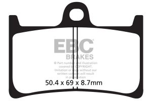 Plăcuțe de frână pentru trotinete din seria Sfac Carbon, 2, nordicamoto.ro