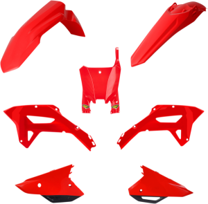 5 Piece Replica Body Kit Red
