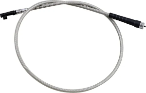 Armor Coat Braided Stainless Steel Speedometer Cable For Cruisers Silver