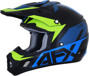 Fx-17 Aced Helmet Green, Blue, Black  S, 1, nordicamoto.ro