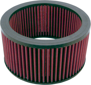 High-flow Air Filter For Super E And G Carburetors Black, Red