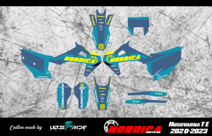 Kit stickere NordicaMoto Husqvarna TE 20-23