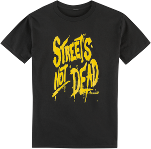 Streets Not Dead T-shirt Black