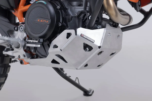 Protector motor cu acoperire neagră prin pulverizare, 4, nordicamoto.ro