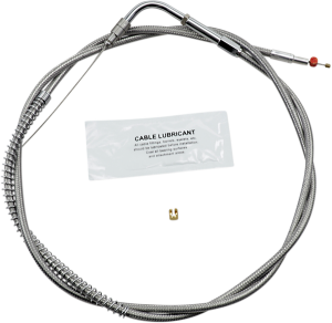 Stainless Steel Throttle/idle Cable Silver