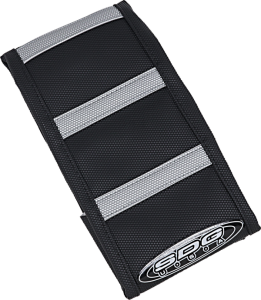 6-rib Gripper Seat Cover Black, 1, nordicamoto.ro