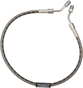 Stock-length Rear Brake Line Silver