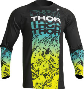 Tricou Copii Thor Sector Atlas Black/Teal