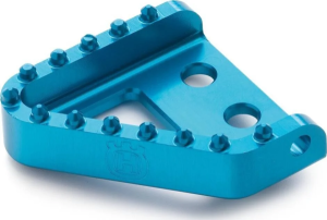 Footbrake lever step plate