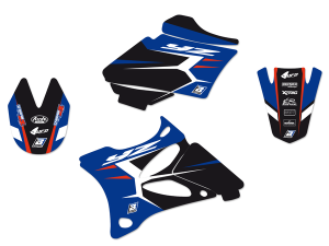 Set grafic Dream 4 – Negru, Albastru, Alb, 3, nordicamoto.ro