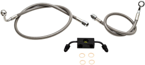 Stainless Steel Brake Line Kit Silver