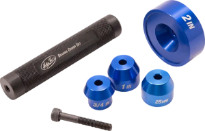 MOTION PRO Wheel Bearing Driver Set For Harley Davidson Blue, Anodized