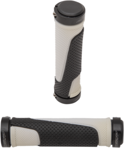 997 Lock-on Open End Locking Grips Black, White, 2, nordicamoto.ro
