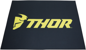 Covor Service Thor 99cm x 79 cm Black/Yellow