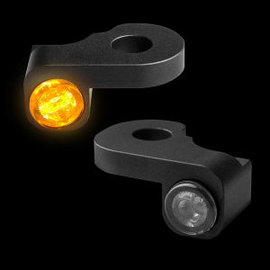 Nano Series Handlebar Turn Signals Black, 2, nordicamoto.ro