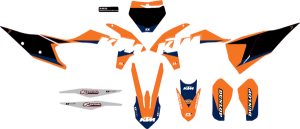 Complete Graphics Kit Orange 