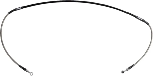 MOOSE RACING Stainless Steel Braided Brake Line 