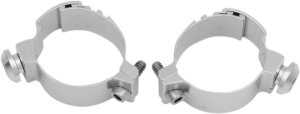 Fork/handlebar Custom Mounting Clamps Silver